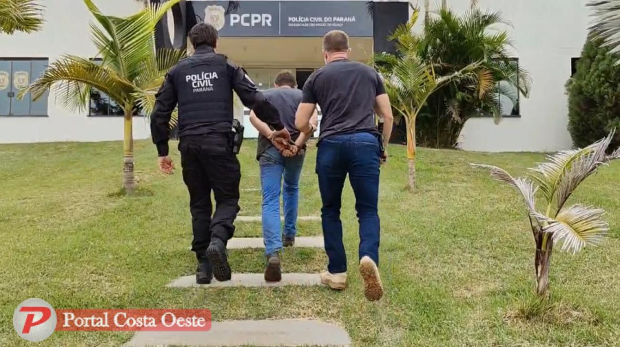 Preso pela Polícia Civil suspeito de matar jovem jogado no lago com pedras amarradas ao corpo