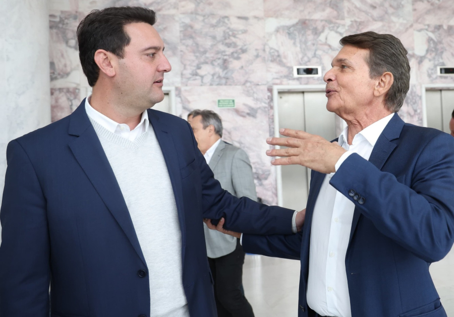 Silva e Luna se reúne com Ratinho Junior e consolida parceria de R$ 500 milhões para transformar Foz do Iguaçu