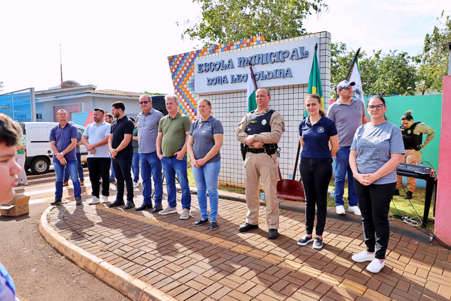 Itaipulândia celebra Semana da Pátria com atos cívicos